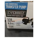 Non-Submersible Transfer Pump