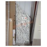 Angled Counter Top, Multi Color Grey, 6