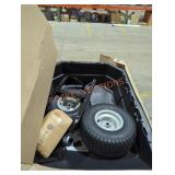 Ohio Steel 15 cu. ft. Poly Swivel ATV Cart