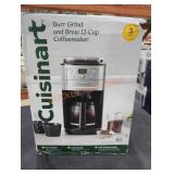 Cuisinart Burr Grind & Brew Coffeemaker