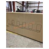 6-Light Black Vanity Light