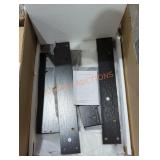 Bathroom Vanity Black, (some pieces bent)