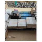 SKID LOT Assorted Floor and Wall Tiles;