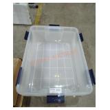 2 Plastic Totes, No Lids