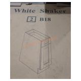 White Shaker Base Cabinet