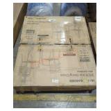 Patio Table w/ Set of 4 Iron Dining Chairs