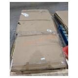 Shower Base and Glass Shower Corner Wall