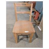 Vintage Wooden Desk Chair
