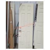 6 Panel Door, 24" x 80" (Damaged)