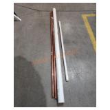 Copper & PVC Tubing Lot