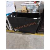 20" x 28" Black Trough Planter