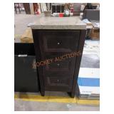 14" x 28.5" x 17" Bedside Table