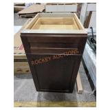 18" x 34.5" x 24" Base Waste/Recycling Cabinet