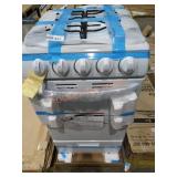 White 20" W x  38" H Oven