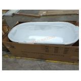 Acrylic Soaking Bathtub 59" x 29"