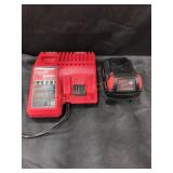 Milwaukee M18 5Ah Battery With Charger