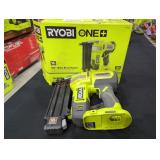 Ryobi 18v Brad Nailer, (Grade: B-), Tool Only