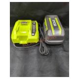 Ryobi 40V 6Ah Battery With Charger