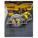 DeWalt 60V 7-1/4" Worm Drive Style Saw with Brake
