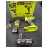 Ryobi 18V 3/8" Drill Kit (Grade: B+)