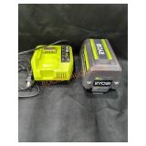 Ryobi 40V 8Ah Battery With Charger