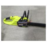 Ryobi 18" Cordless Chainsaw, (Grade: B-) Tool Only