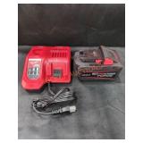 Milwaukee M18 Charger With 12.0Ah Battery