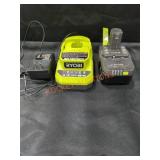 Ryobi 18V Charger With 4Ah Battery