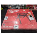 Milwaukee Folding Table Saw Stand, (Grade: A)