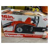 Homelite 16in Electric Chainsaw