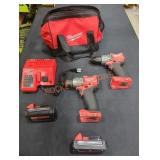 Milwaukee M18 2-Tool Combo Kit (Grade: C)