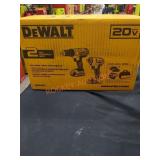 DeWalt 20V 2 Tool Combo Kit