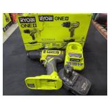 Ryobi 18v Drill/ Driver Kit, (Grade: B+)