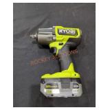 Ryobi 1/2" High Torque Impact Wrench with Battery