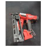 Milwaukee M18 16Ga Finish Nailer, TOOL ONLY NO