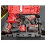 Milwaukee 2 Tool Combo Kit, (Grade: B-)