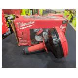 Milwaukee Snake w/Auger, (Grade: D), Damaged,