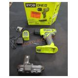 Ryobi 18V 3/8" Drill Kit (Grade: B+)