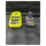 Ryobi 18V Charger With 1.5Ah Battery