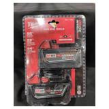 Milwaukee M18 (2) 5Ah Batteries
