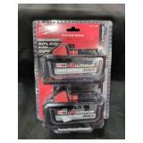 Milwaukee M18 (2) 6Ah Batteries
