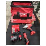 Milwaukee M18 1/2 Impact Wrench & 3/8" Ratchet