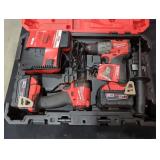 Milwaukee 2 Tool Combo Kit, M18, (Grade: B+)