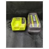 Ryobi 40V 6Ah Battery With Charger
