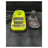 Ryobi 18V Charger With 2Ah Battery