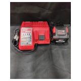 Milwaukee M18 6Ah Battery With Charger