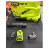 Ryobi 18V Blower Kit (Grade: B+)