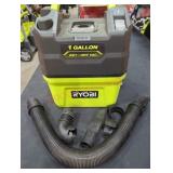 Ryobi 18v 1 Gal. Wet/ Dry Vacuum, TOOL ONLY