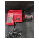 Milwaukee M18 5Ah Battery With Charger
