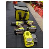 Ryobi 18V 2 Tool Combo Kit